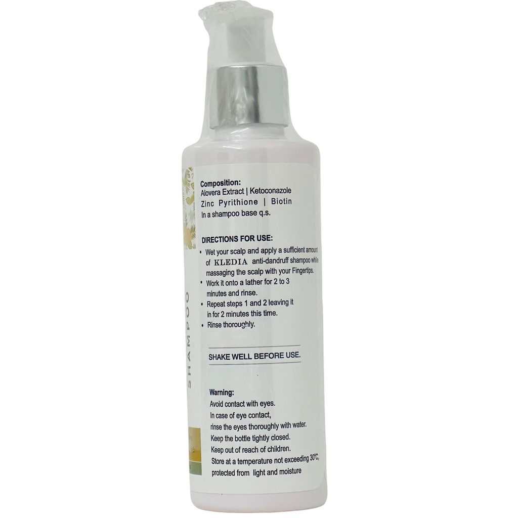 Kledia Biotin Anti Dandruff Shampoo , 200ml