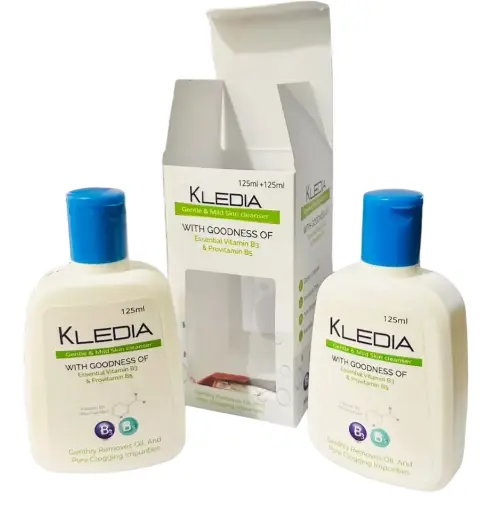 KLEDIA Face cleanser 125+125ml