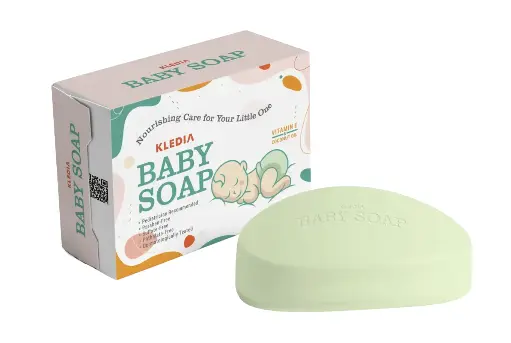 [8-HH560-220-KCBS75-0127] KLEDIA Glycerin Baby Soap, 75g